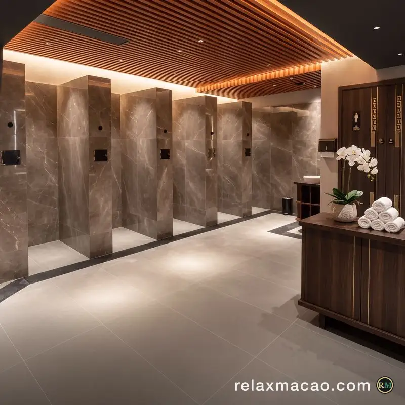 Batangyu — the shower area