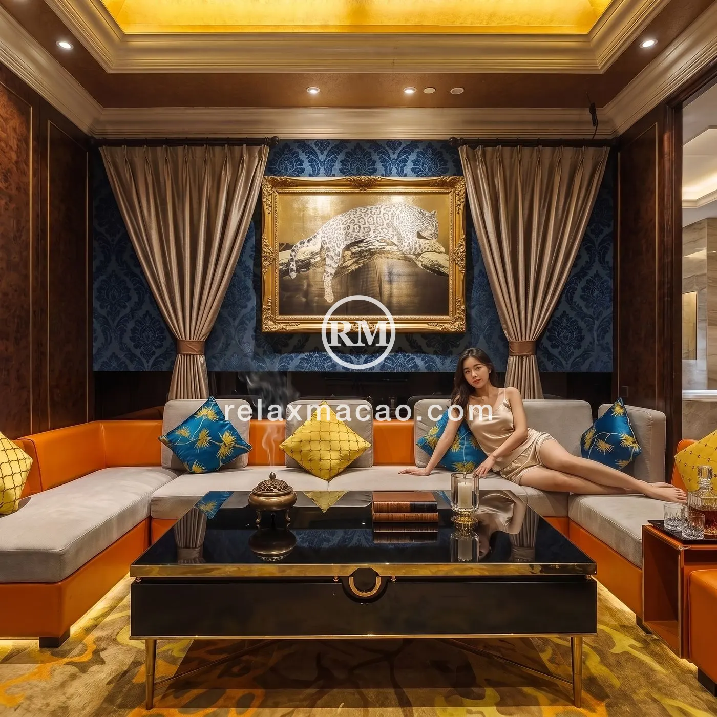 Clube Rio — Macau premium sauna lobby