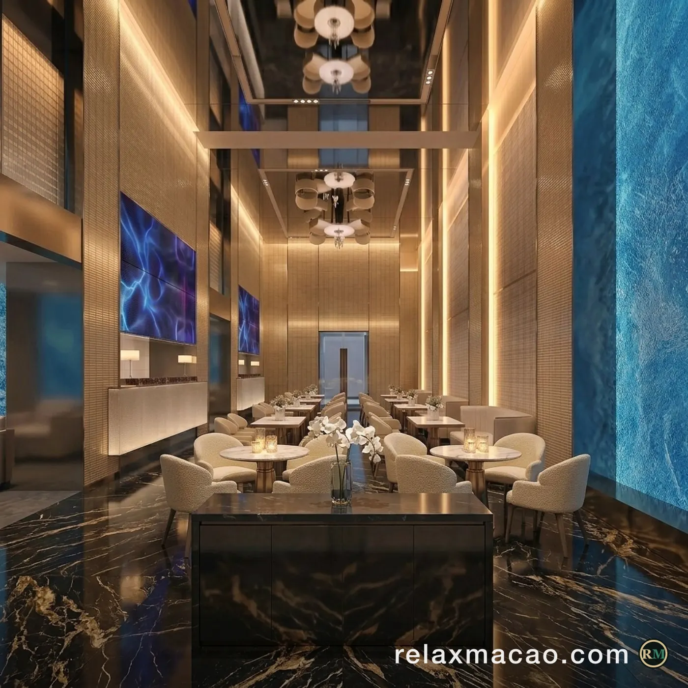Empire Sauna — Macau premium sauna lobby
