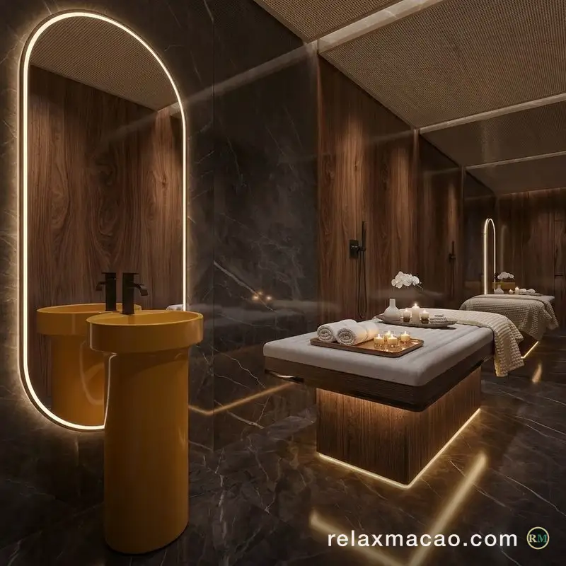 Empire Sauna — the interior