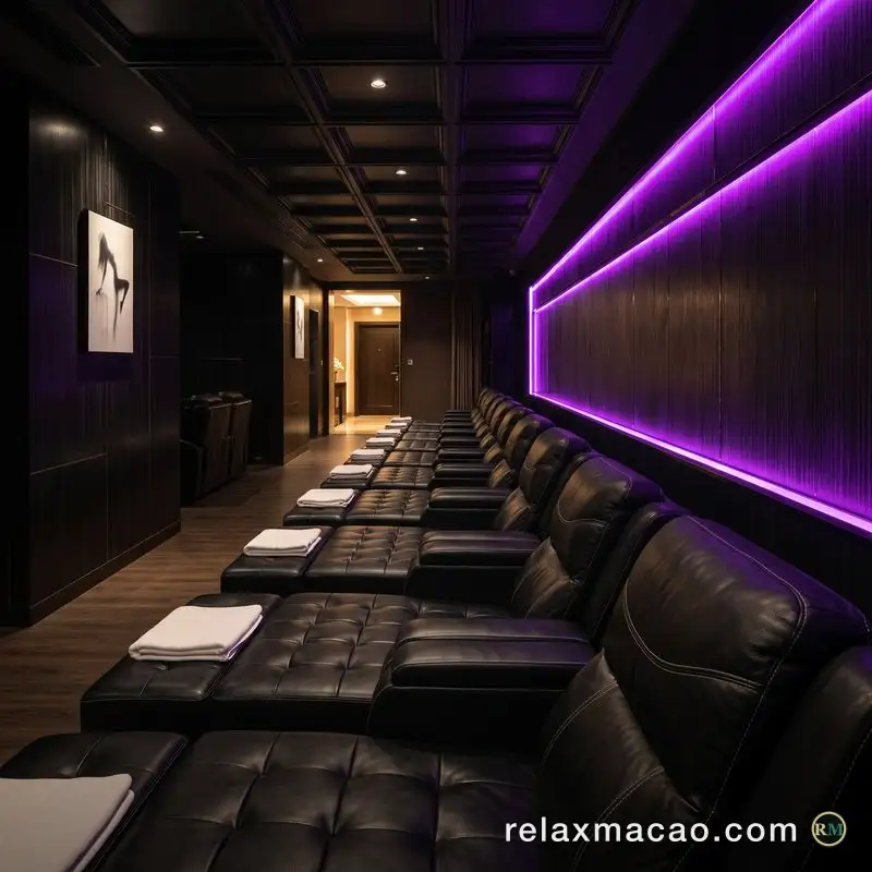Fuhao Palace Spa — the recliner lounge