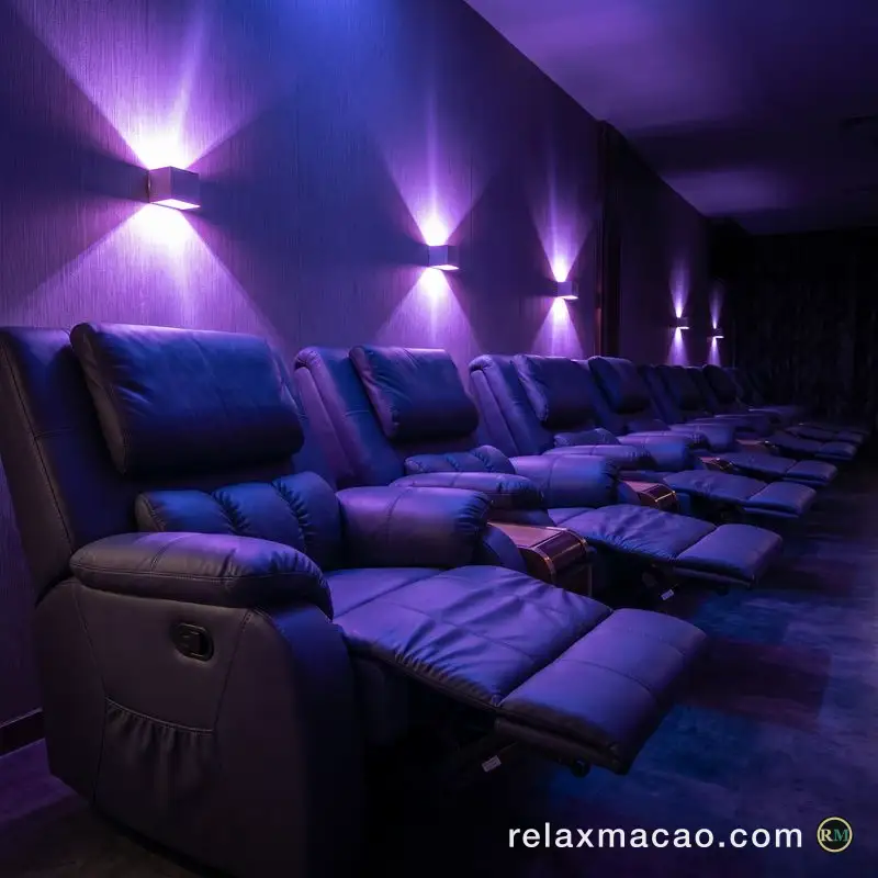 Golden Phoenix Sauna — the recliner lounge