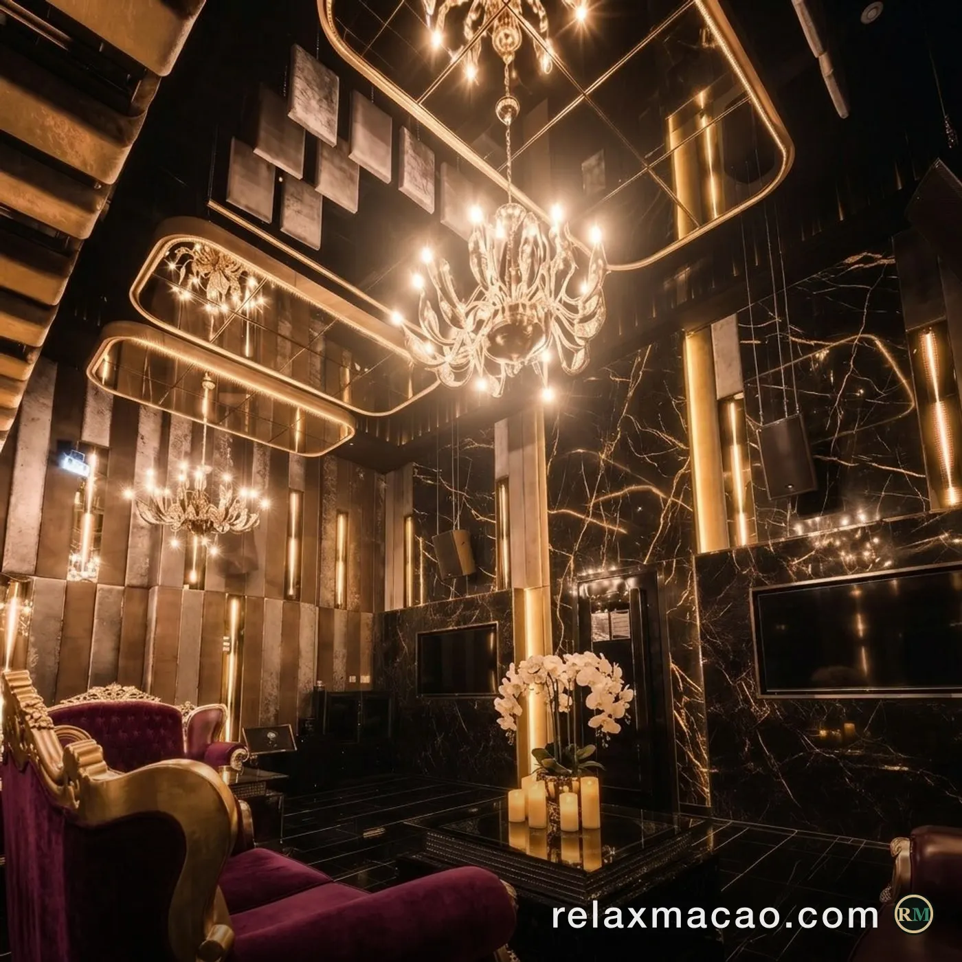 Majesty Spa — Macau premium sauna lobby