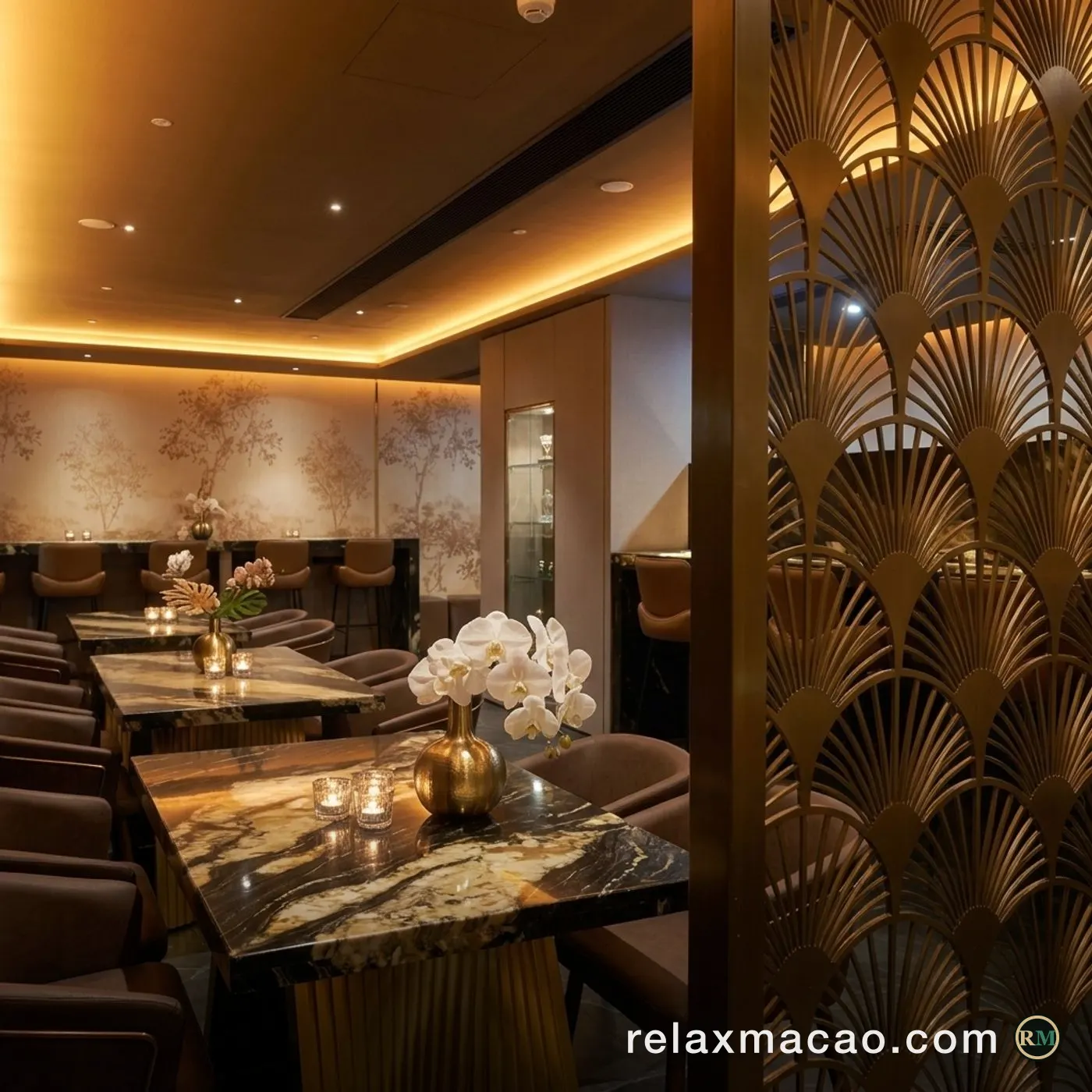 Manhao Spa — Macau premium sauna lobby