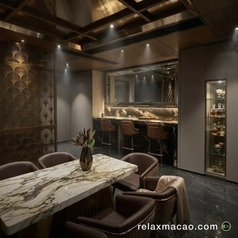 Manhao Spa — the reception area