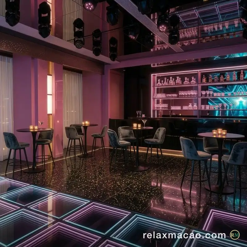 Number Nine Spa — a corner of the bar