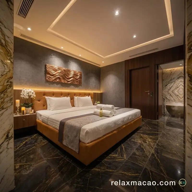 Number Nine Spa — inside a private suite