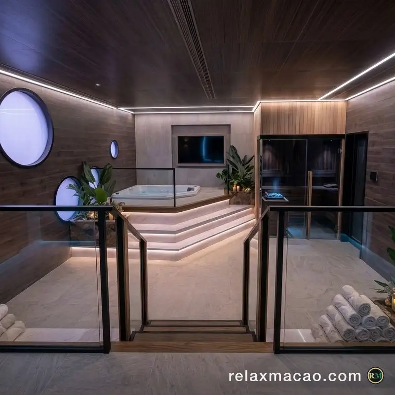 Shang Pin Spa — the entrance lobby