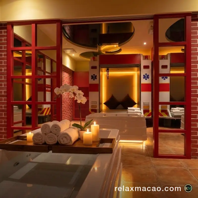 The Excellent Sauna — inside a private suite