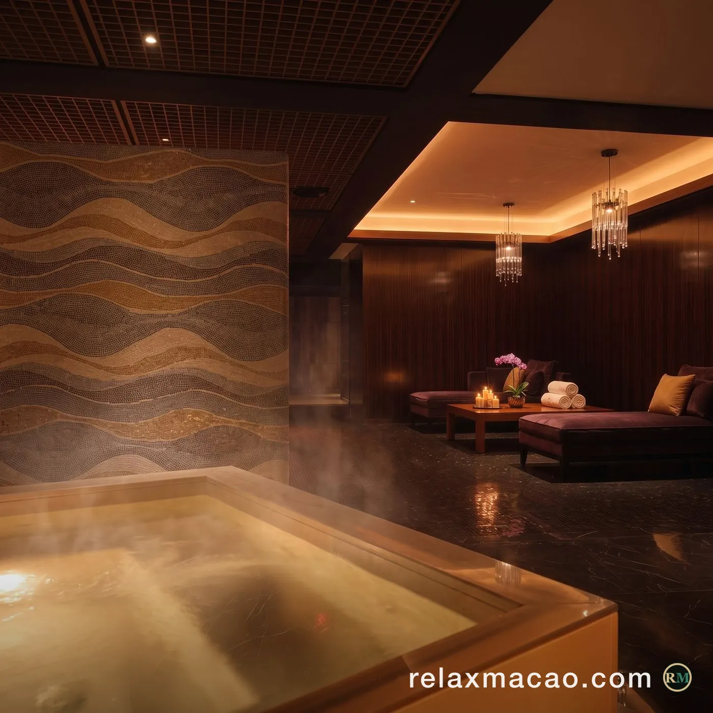 Victoria Sauna — Macau premium sauna lobby